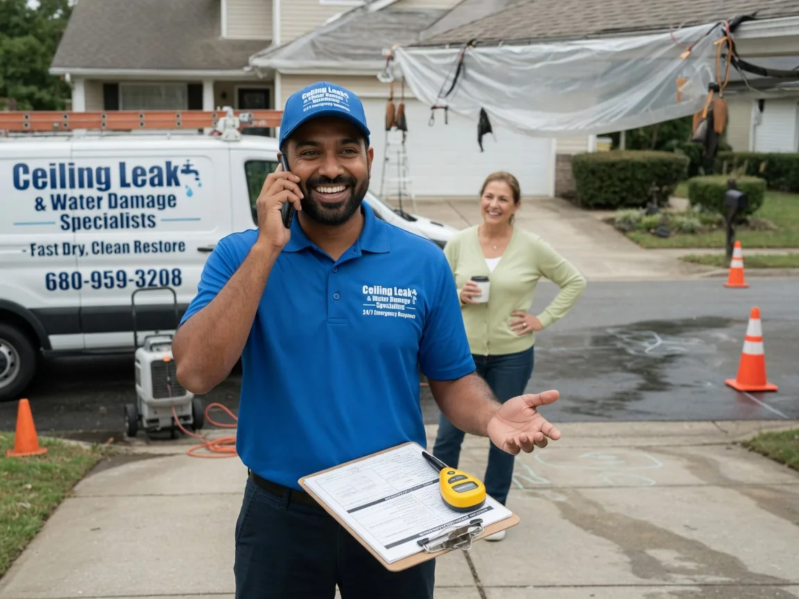 Ceiling Leak Cleanup Glen Cove, NY FAQs